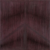 Shafts, 2008. 107 x 107 cm oil on canvas