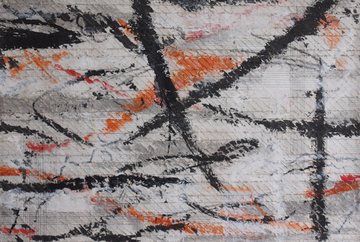 Wendy Kelly. On the Move, 2020 Ink and collage in paper 70.5 x 104 cm