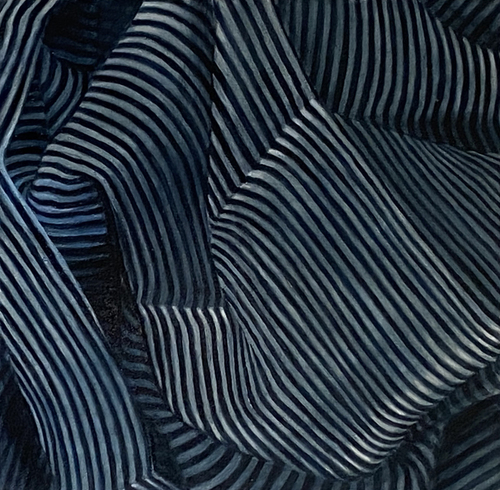 Wendy Kelly Soft Drop 4 2022 Oil on canvas on board 61 x 61 cm
