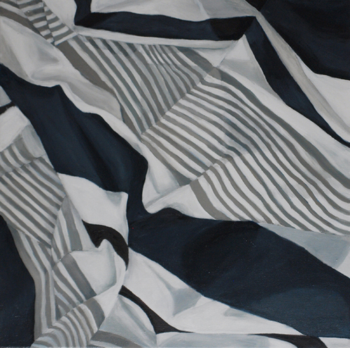 Wendy Kelly Crush 2024 Oil on linen 91 x 91 cm