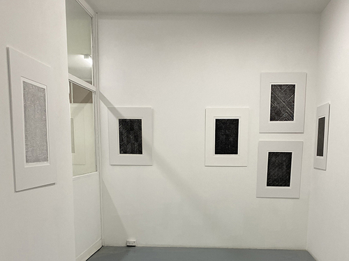 Wendy Kelly. Variations: One over One 2024. Exhibition Five Walls Melbourne. North wall