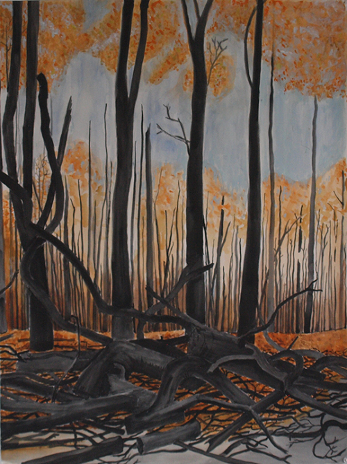 Wendy Kelly The Farm, Argyle 2025 Graphite and watercolour on paper, 76 x 56.5 cm