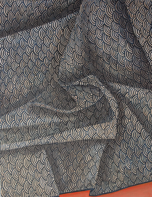 Wendy Kelly Untitled (Blue) 2025 Oil on canvas 106.5x137 cm