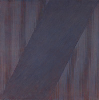 Schism, 2010. 105.3 x 105.3 cm, mixed technique in canvas