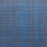 Wendy Kelly Dismiss 2 2015 Oil acrylic and thread on board 59.5 x 59.5 cm